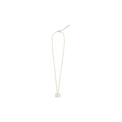 Collier Dolce &amp; Gabbana avec logo en strass