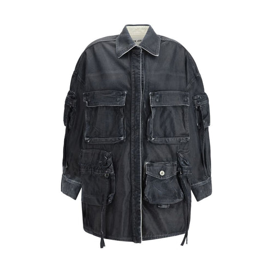 La veste en jean Attico Fern