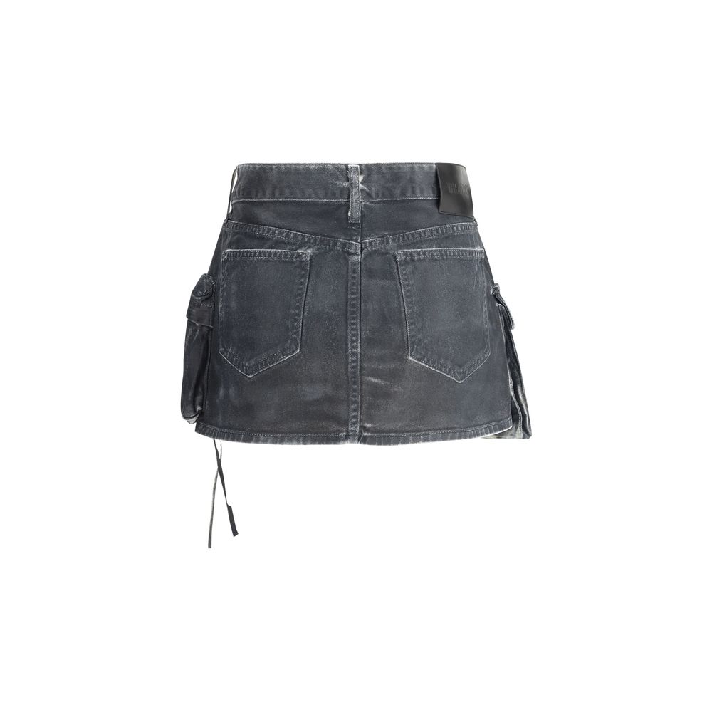 La mini-jupe cargo Attico