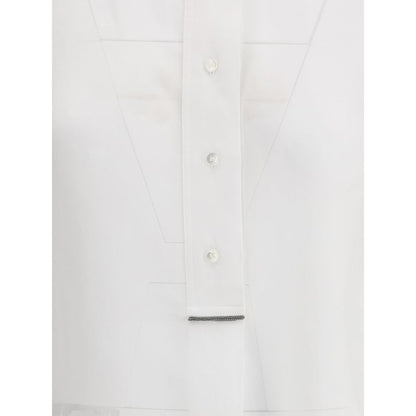Chemise semi-transparente Brunello Cucinelli