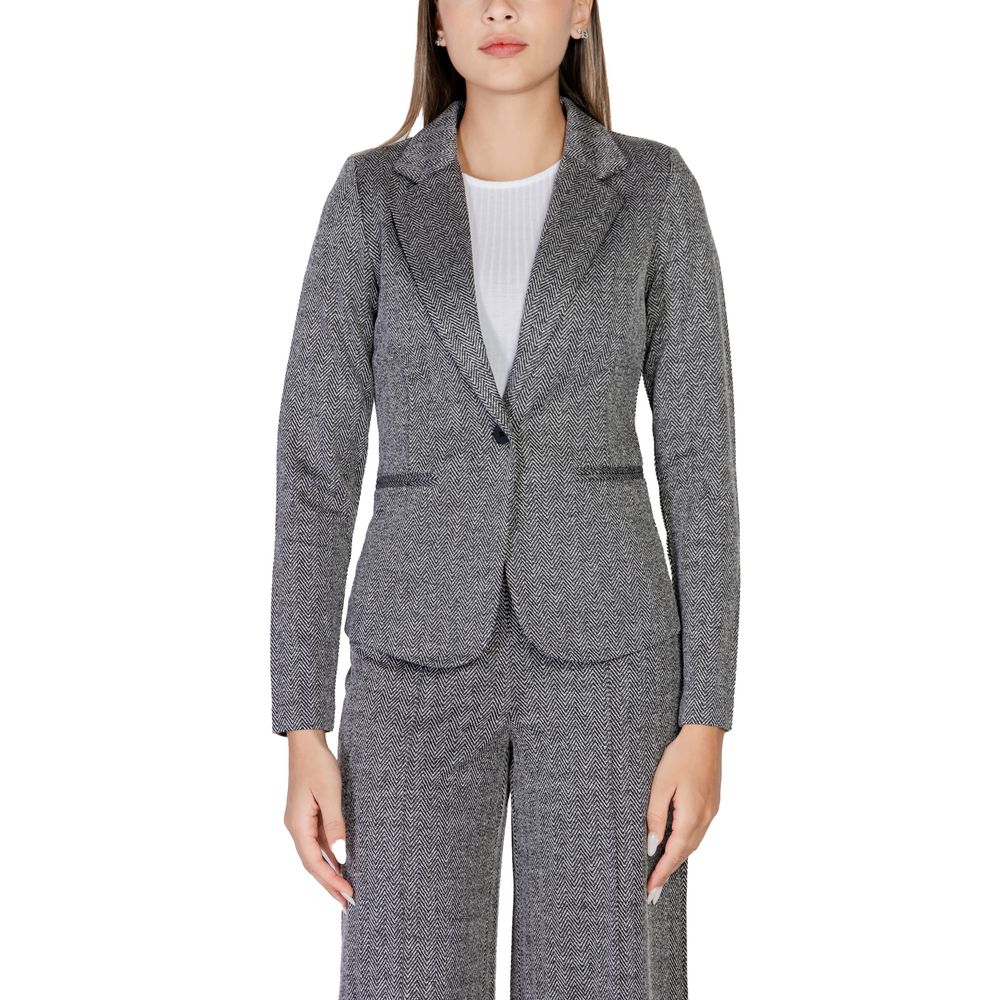 Costumes et blazer en polyester noir ICHI