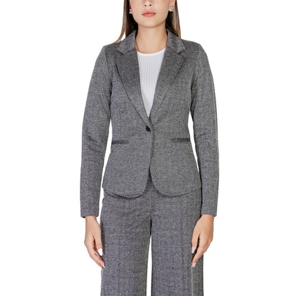 Costumes et blazer en polyester noir ICHI