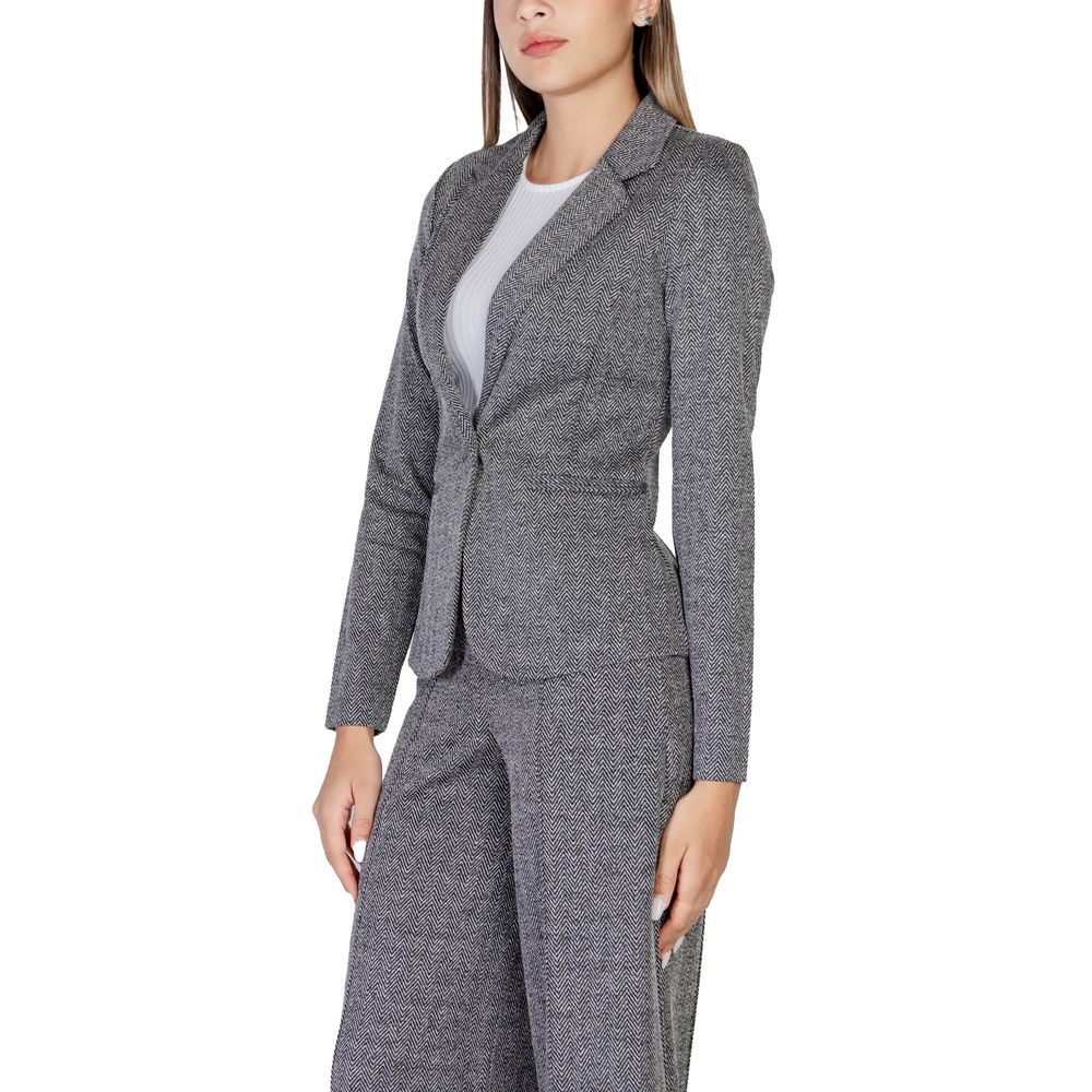 Costumes et blazer en polyester noir ICHI