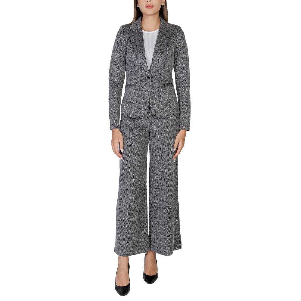 Costumes et blazer en polyester noir ICHI