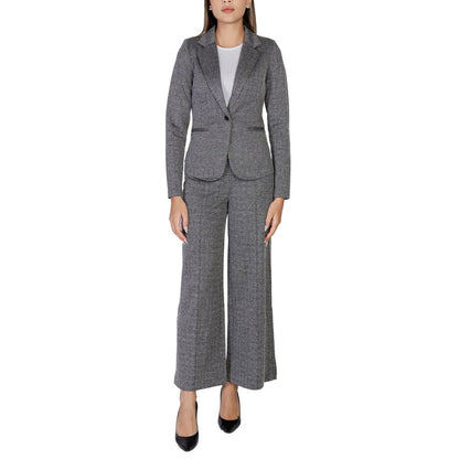 Costumes et blazer en polyester noir ICHI