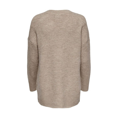 ONLY Marabou Acryl En Polyester Trui – Beige/OneSize