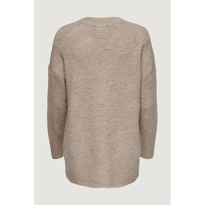 ONLY Marabou Acryl En Polyester Trui – Beige/OneSize