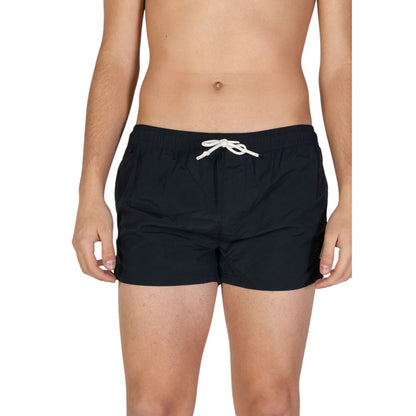 Maillot de bain en polyester noir Hamaki-Ho