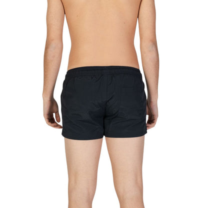 Maillot de bain en polyester noir Hamaki-Ho