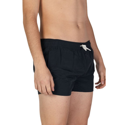 Maillot de bain en polyester noir Hamaki-Ho
