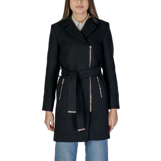 Vestes et manteaux en laine noire Morgan De Toi