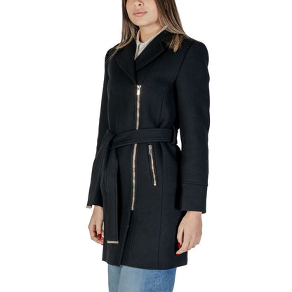 Vestes et manteaux en laine noire Morgan De Toi