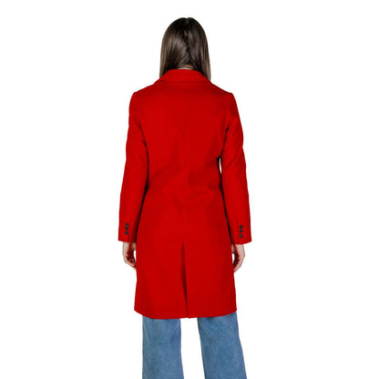Vestes et manteaux en polyester rouge Vero Moda