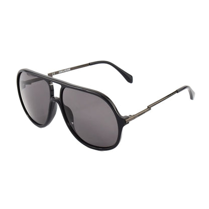 Lunettes de soleil Zadig &amp; Voltaire en veau poil noir