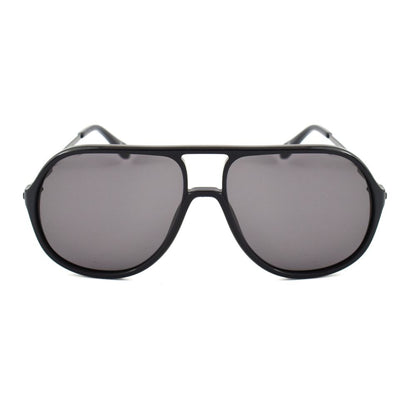 Lunettes de soleil Zadig &amp; Voltaire en veau poil noir