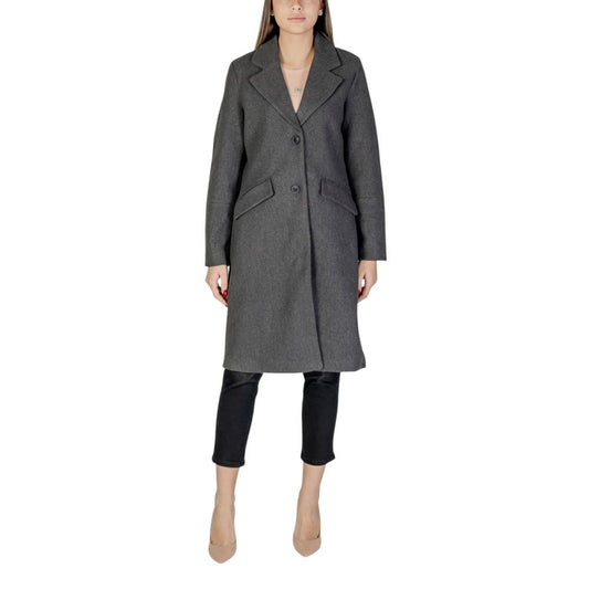 Vestes et manteaux en polyester gris Vero Moda