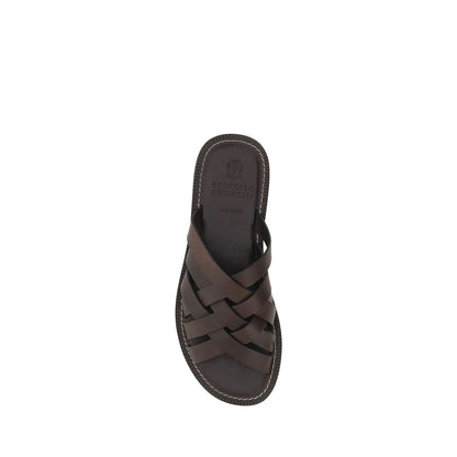 Sandales en cuir Brunello Cucinelli