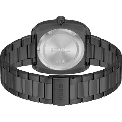 Montre Hugo Boss en acier inoxydable gris