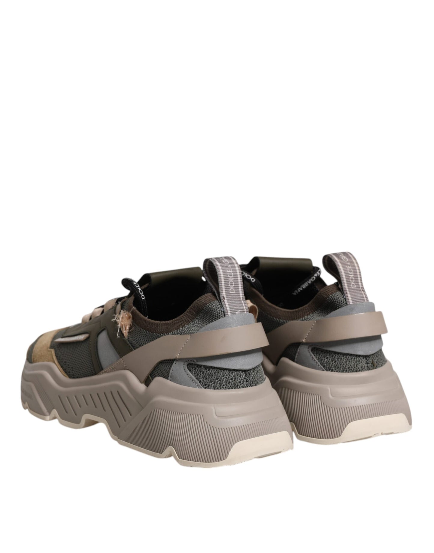 Dolce & Gabbana Multicolor Daymaster Low Top Sneakers Shoes by Dolce & Gabbana