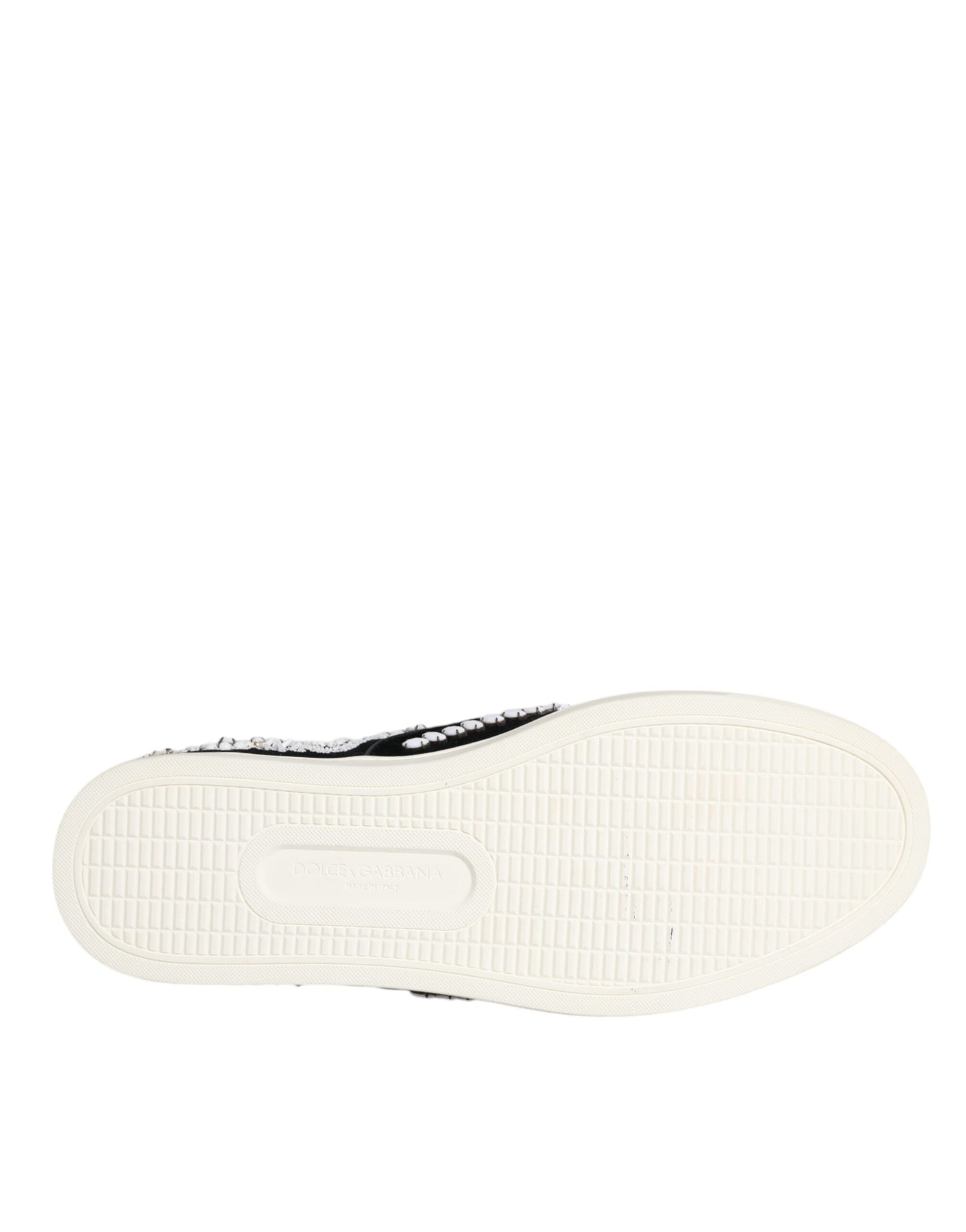 Chaussures à enfiler noires à ornements London pour homme Dolce &amp; Gabbana