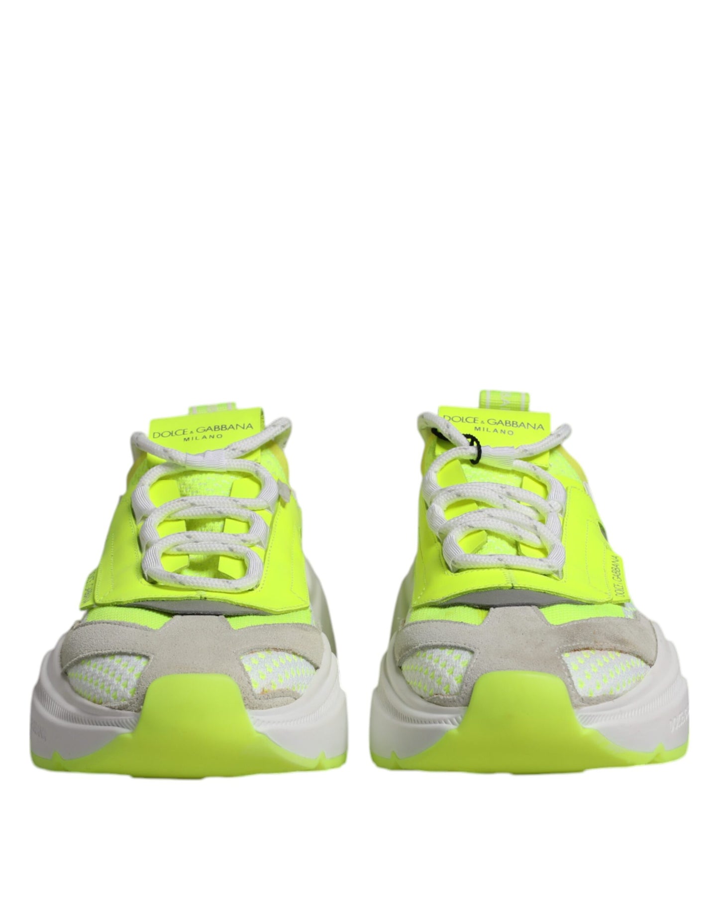 Dolce & Gabbana Multicolor Daymaster Low Top Sneakers Shoes by Dolce & Gabbana