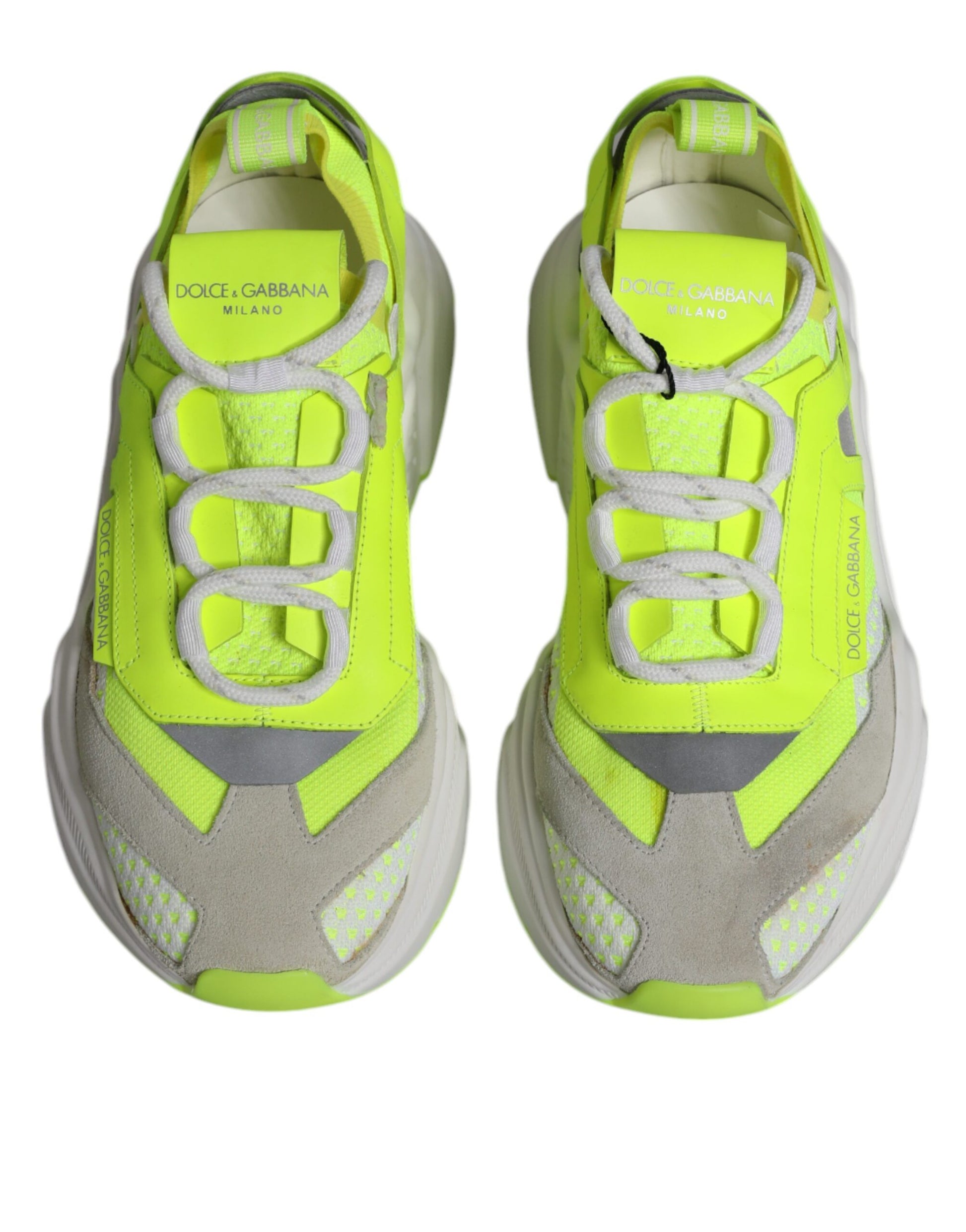 Dolce & Gabbana Multicolor Daymaster Low Top Sneakers Shoes by Dolce & Gabbana