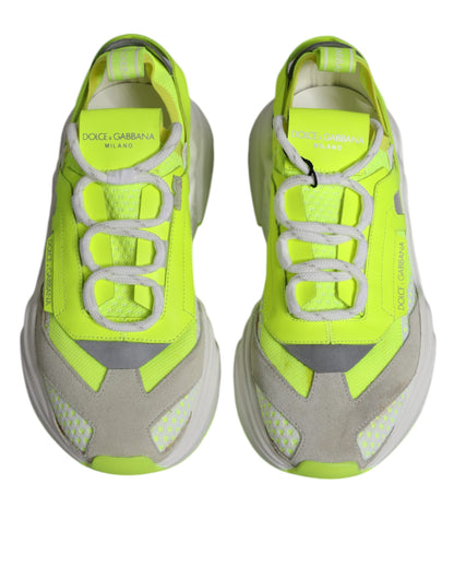 Dolce & Gabbana Multicolor Daymaster Low Top Sneakers Shoes by Dolce & Gabbana