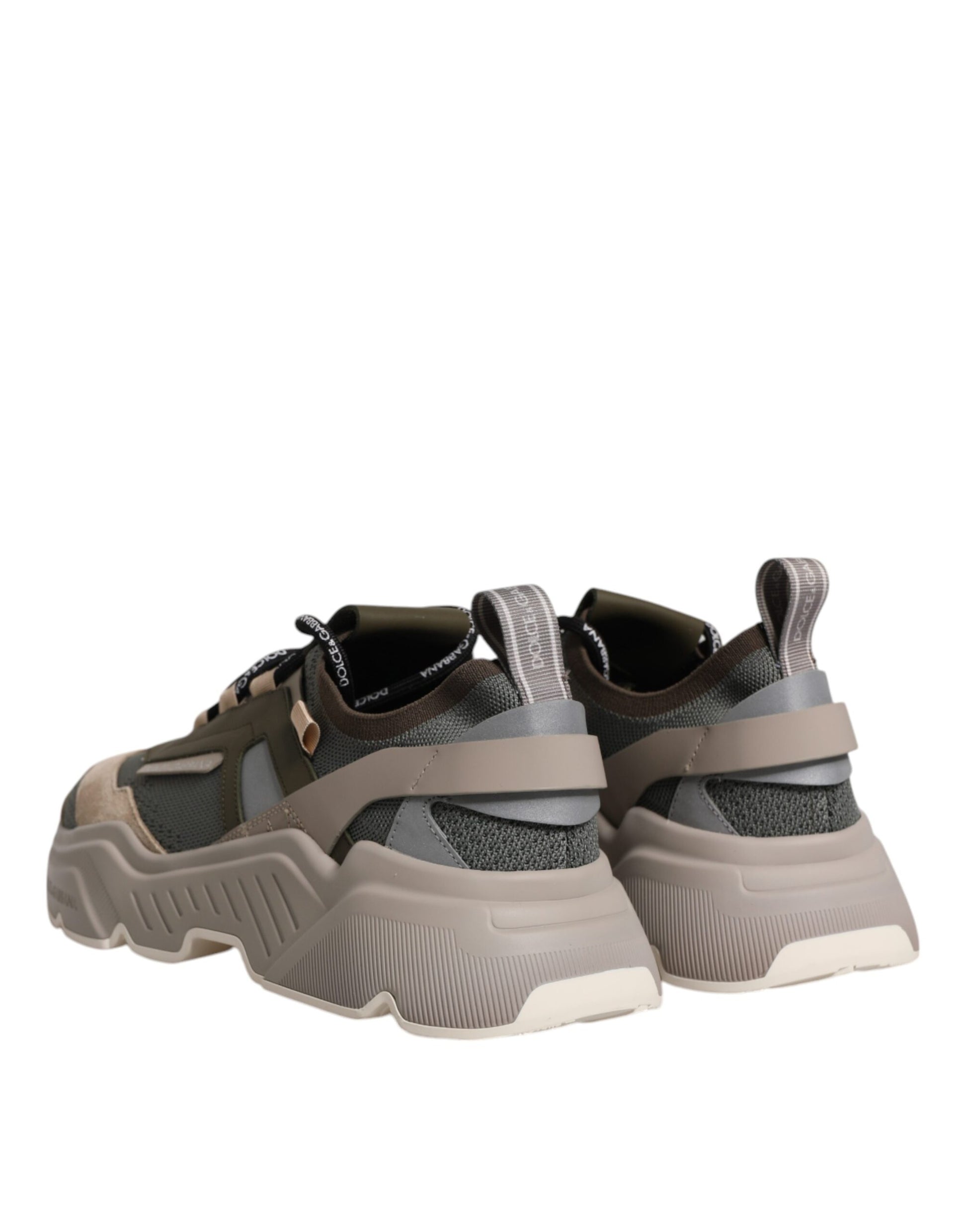Dolce & Gabbana Multicolor Daymaster Low Top Sneakers Shoes by Dolce & Gabbana