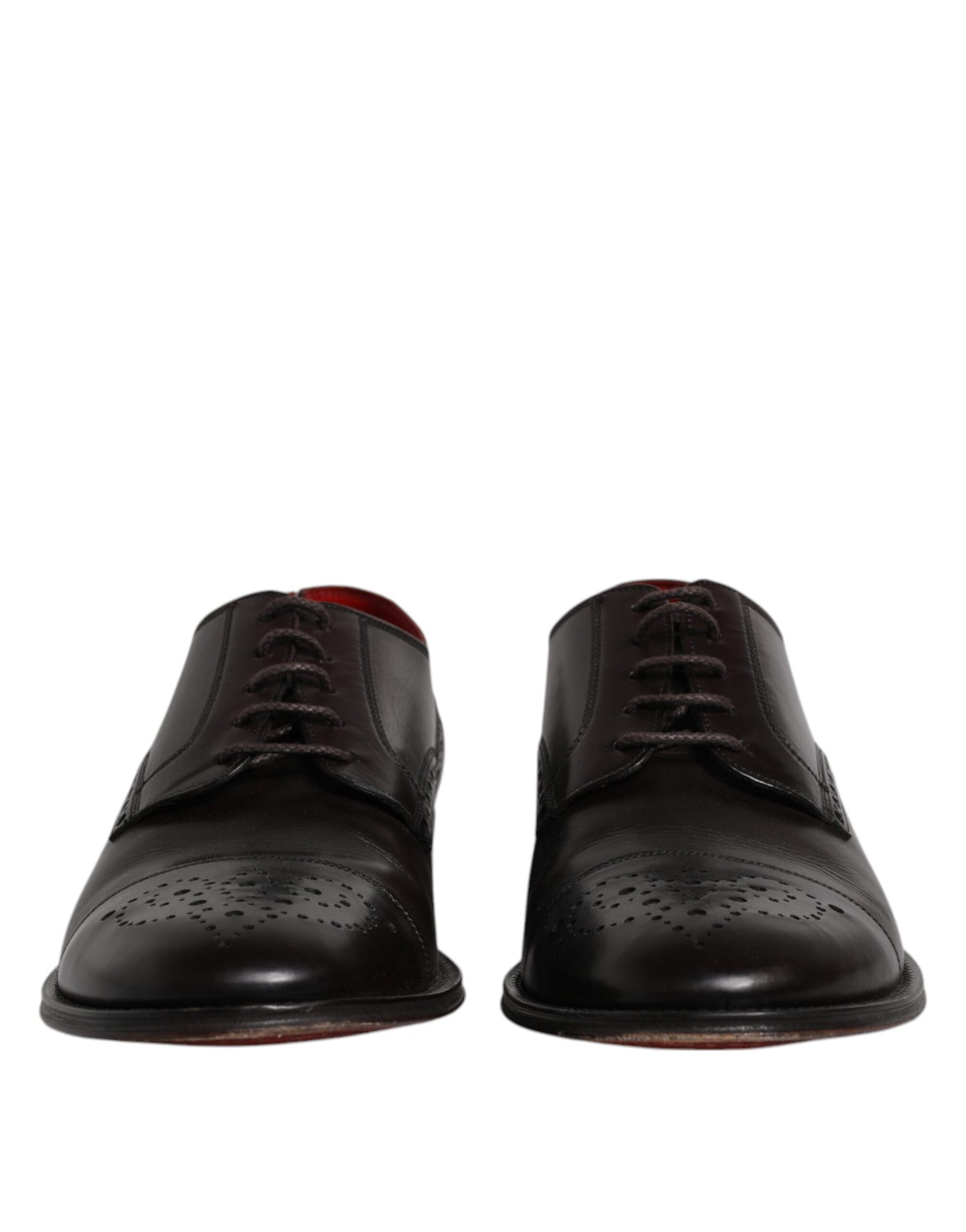 Chaussures habillées pour hommes Dolce &amp; Gabbana en cuir de veau noir