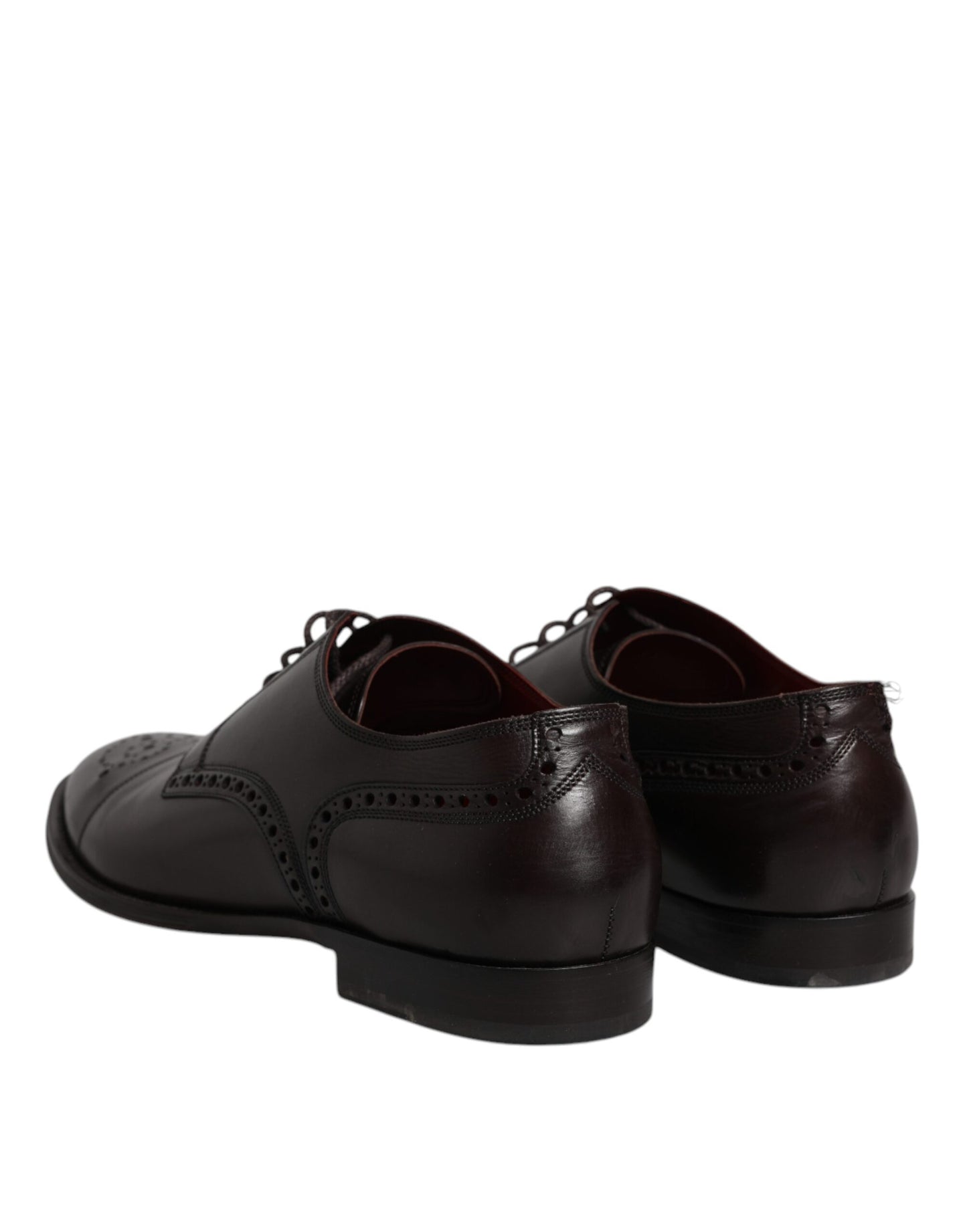 Chaussures habillées pour hommes Dolce &amp; Gabbana en cuir de veau noir