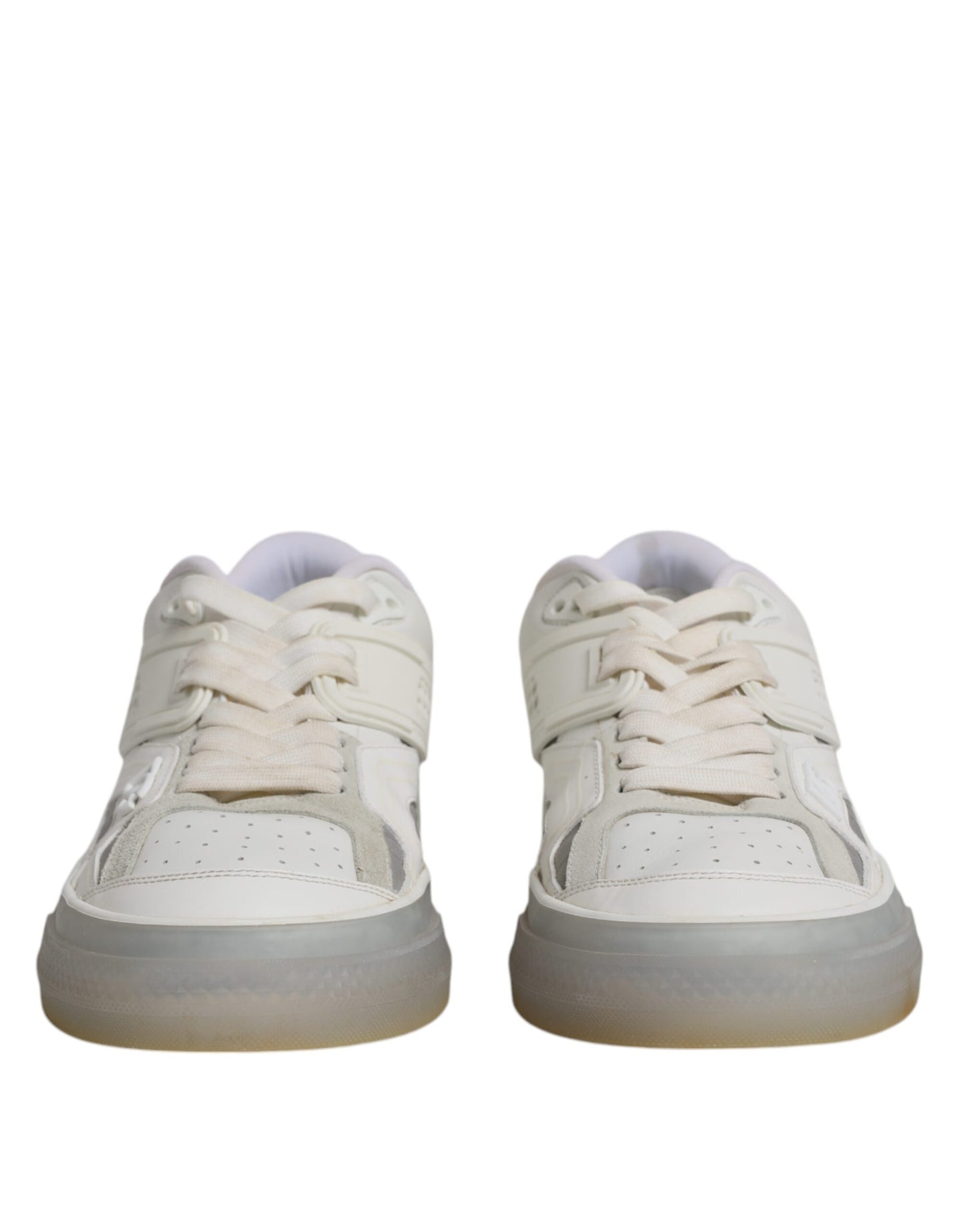 Dolce & Gabbana White DG Logo CUSTOM 2.Zero Sneakers Shoes by Dolce & Gabbana