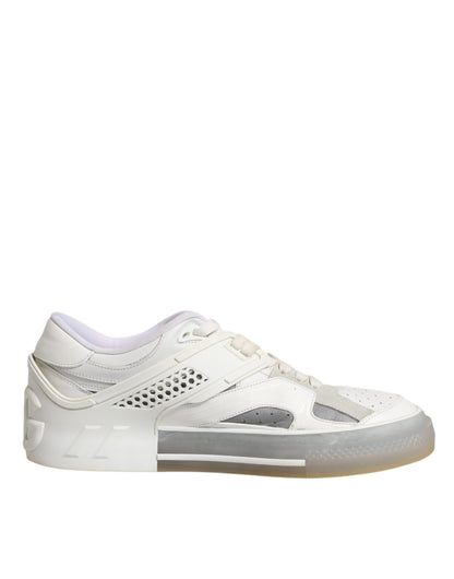 Dolce & Gabbana White DG Logo CUSTOM 2.Zero Sneakers Shoes by Dolce & Gabbana