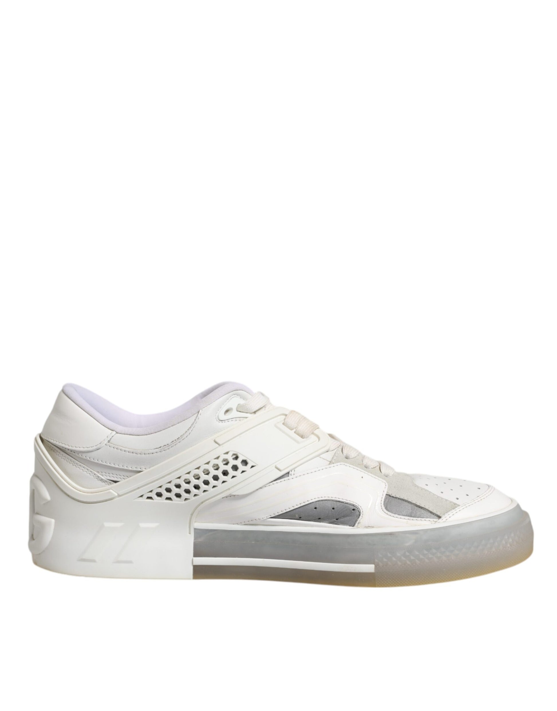 Dolce & Gabbana White DG Logo CUSTOM 2.Zero Sneakers Shoes by Dolce & Gabbana