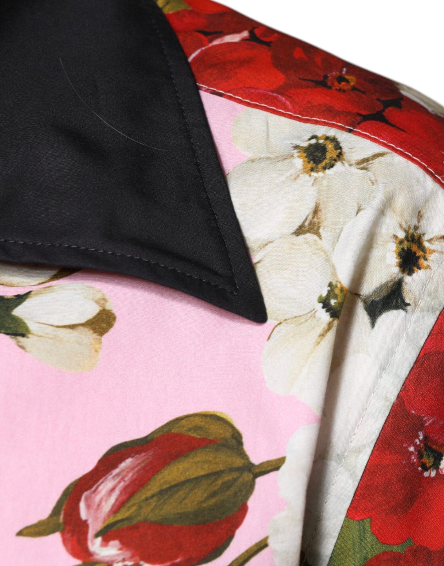 Dolce & Gabbana Multicolor Floral Button Down Casual Shirt by Dolce & Gabbana