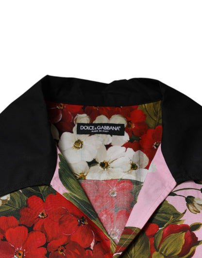 Dolce & Gabbana Multicolor Floral Button Down Casual Shirt by Dolce & Gabbana