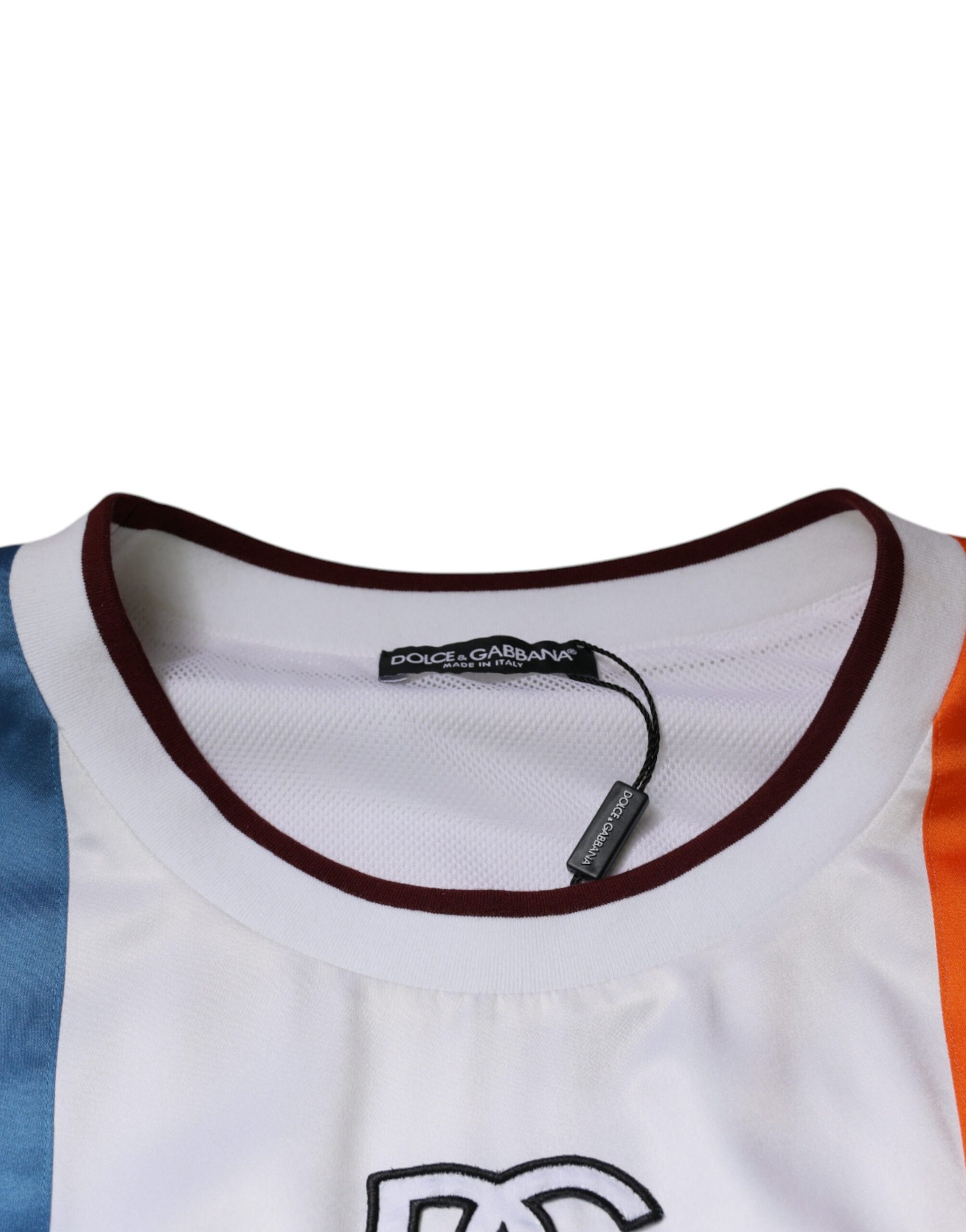 Dolce & Gabbana Multicolor Jersey Tank Sleeveless T-shirt by Dolce & Gabbana
