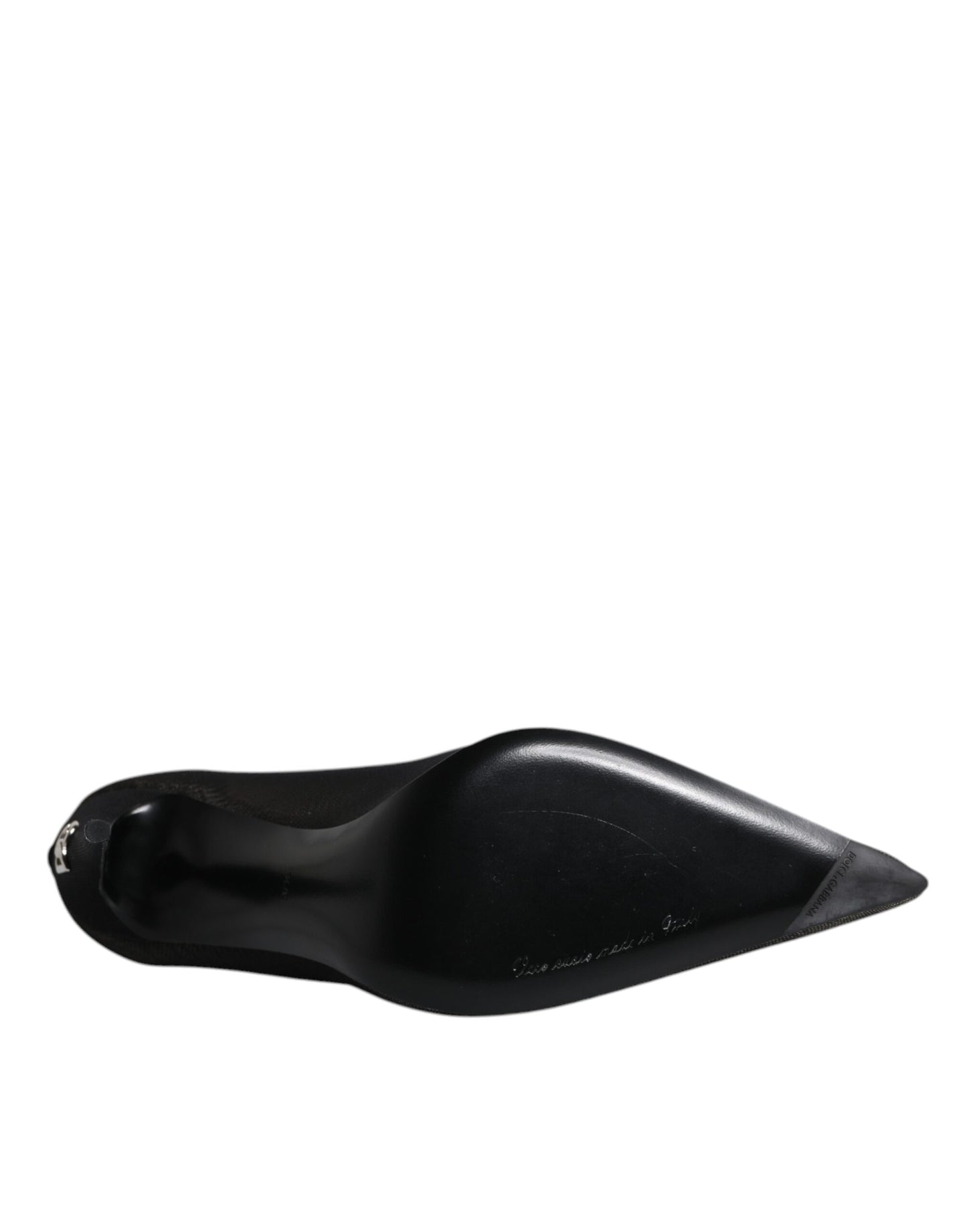 Dolce & Gabbana Black Viscose Mesh Sock Style Boots Shoes by Dolce & Gabbana