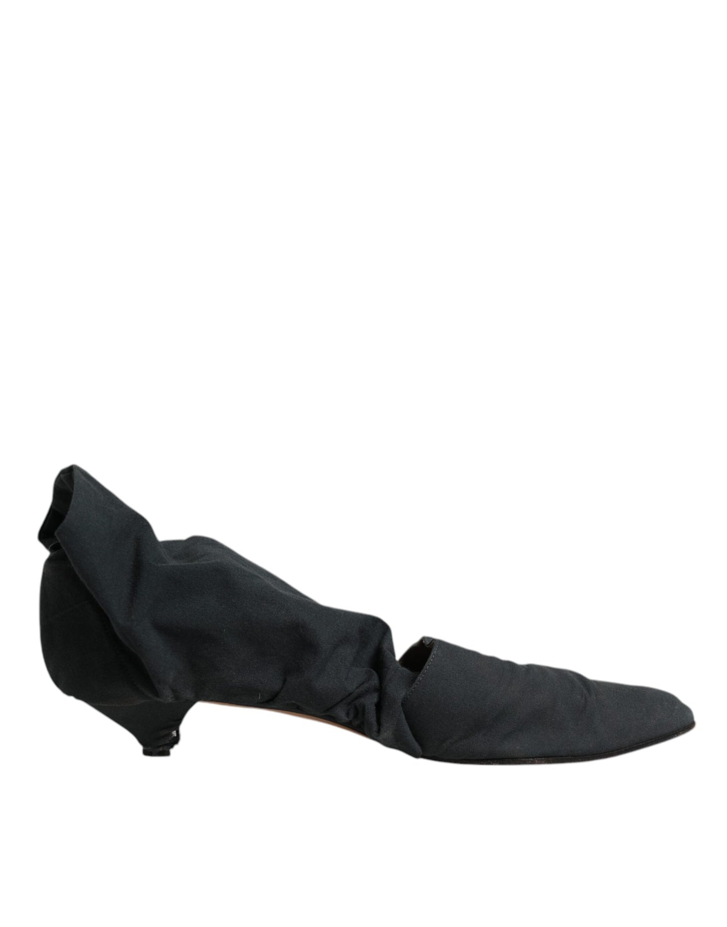 Dolce & Gabbana Green Cotton Sock Style Ankle Boots Shoes by Dolce & Gabbana