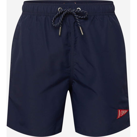 Superdry Blue Recycled Polyester Swim Shorts