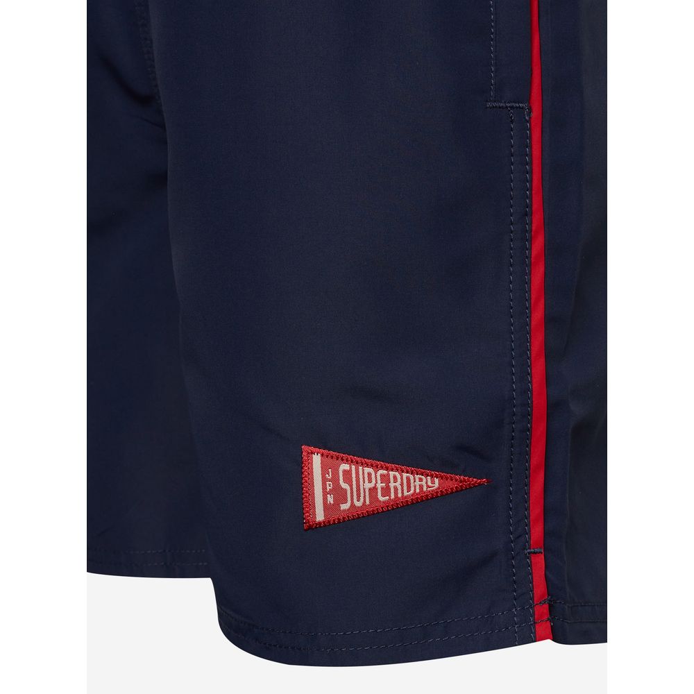 Superdry Blue Recycled Polyester Swim Shorts