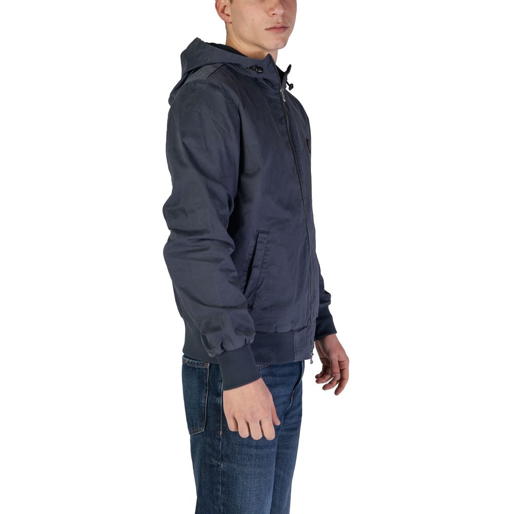 Refrigiwear Blue Cotton Jackets & Coat by Refrigiwear