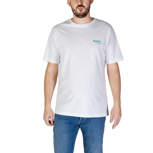 Refrigiwear White Cotton T-Shirt by Refrigiwear
