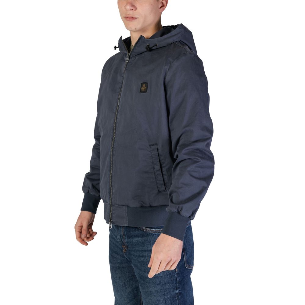 Refrigiwear Blue Cotton Jackets & Coat by Refrigiwear