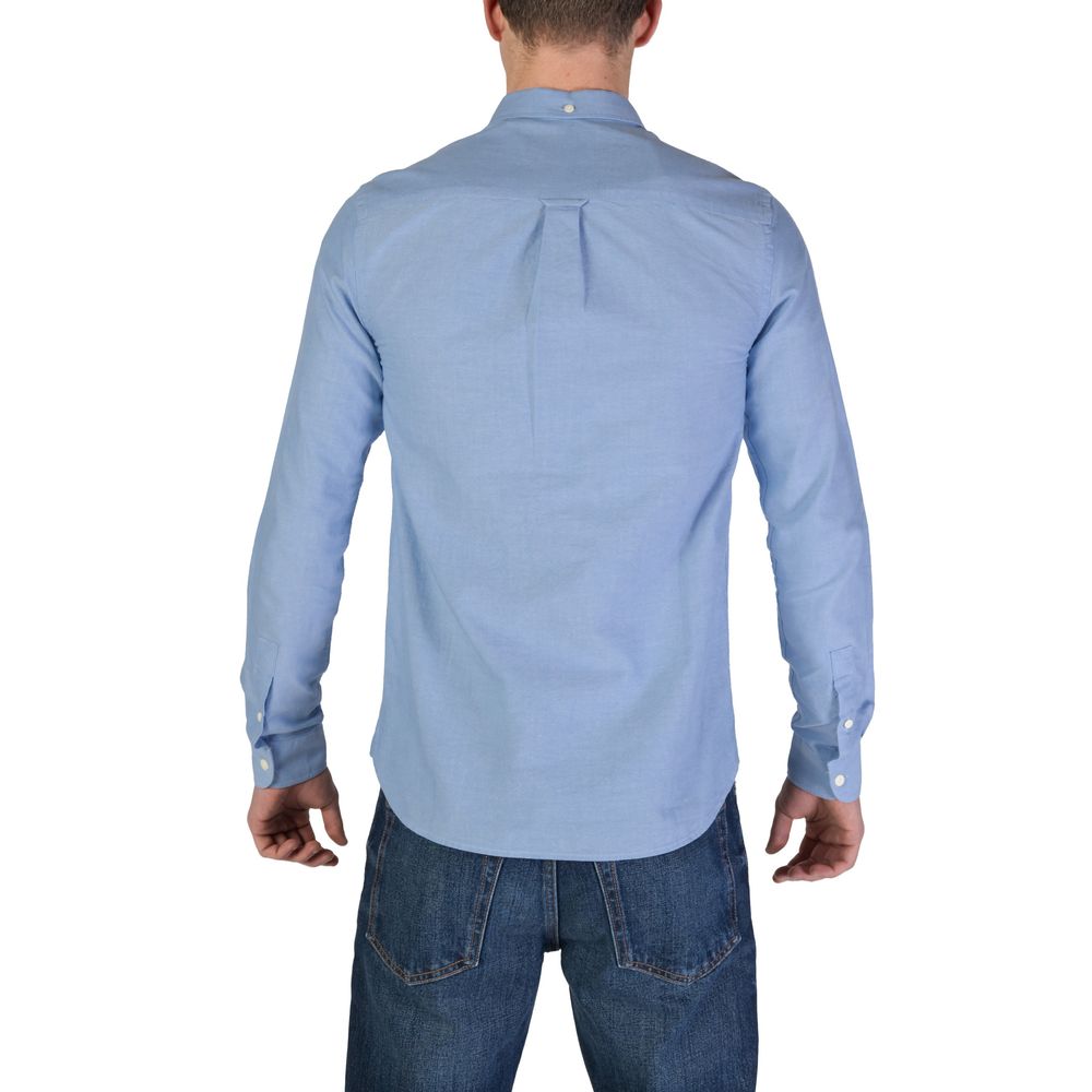 Lyle & Scott Blue Organic Cotton Shirt by Lyle & Scott