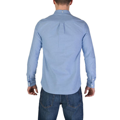 Lyle & Scott Blue Organic Cotton Shirt by Lyle & Scott