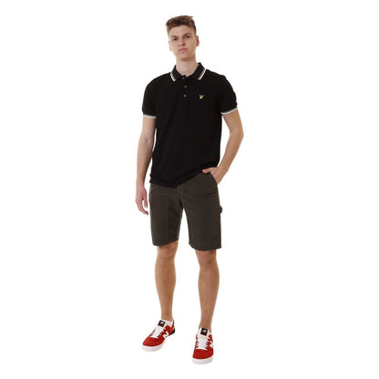 Short en coton vert Lyle &amp; Scott