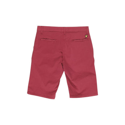 Short en coton bordeaux Lyle &amp; Scott