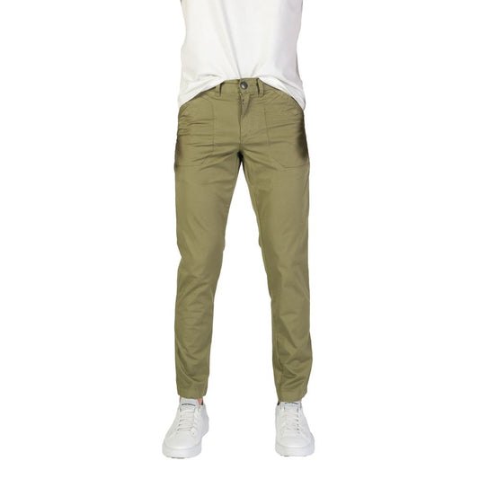 Refrigiwear Green Cotton Pant by Refrigiwear