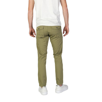 Refrigiwear Green Cotton Pant by Refrigiwear