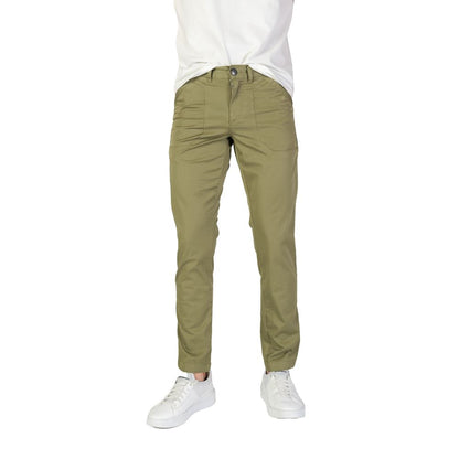 Refrigiwear Green Cotton Pant by Refrigiwear